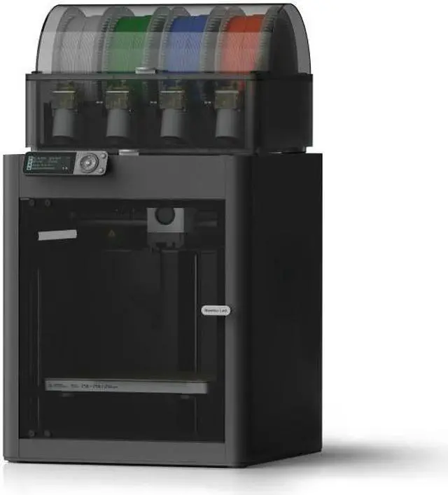 Main image of Home Office Large Format P1 Series FDM High-Speed Fully Automated Large Format Upgrade Black Desktop 3D Printer P1S Combo