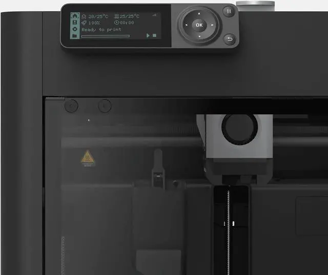 Alt view image 2 of 6 - Home Office Large Format P1 Series FDM High-Speed Fully Automated Large Format Upgrade Black Desktop 3D Printer P1S Combo