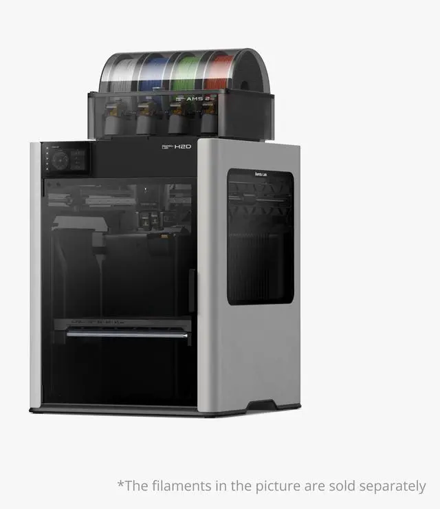 Main image of Bambu Lab H2D 3D printer laser engraving die-cutting brush multifunctional four-in-one high-precision large-size intelligent multi-color printing