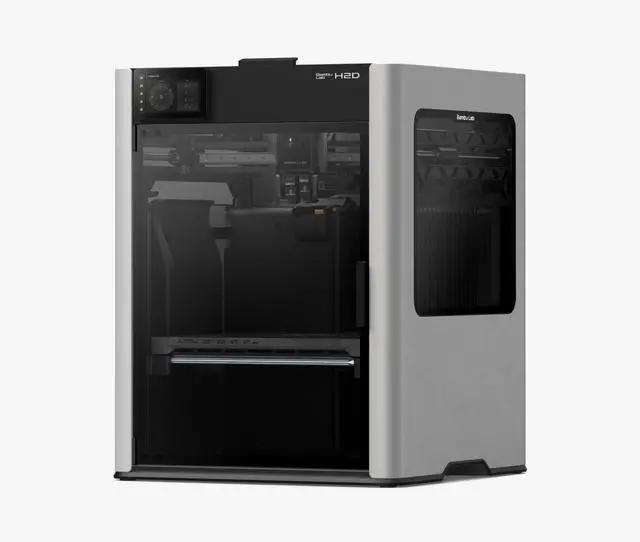 Alt view image 5 of 5 - Bambu Lab H2D 3D printer laser engraving die-cutting brush multifunctional four-in-one high-precision large-size intelligent multi-color printing