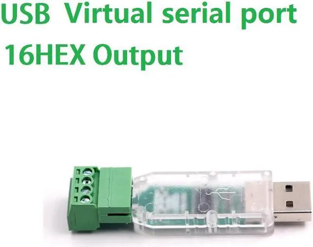 Main image of 5V Wiegand go to USB Virtual Serial Converter Module 16HEX Output
