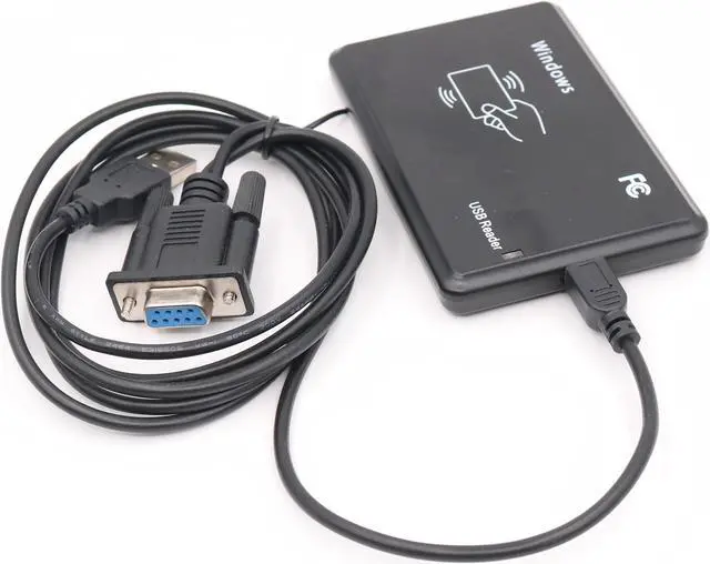Alt view image 2 of 2 - RS232 RFID 13.56Mhz IC Reader ISO14443A S50 S70 Card Reader Serial Port