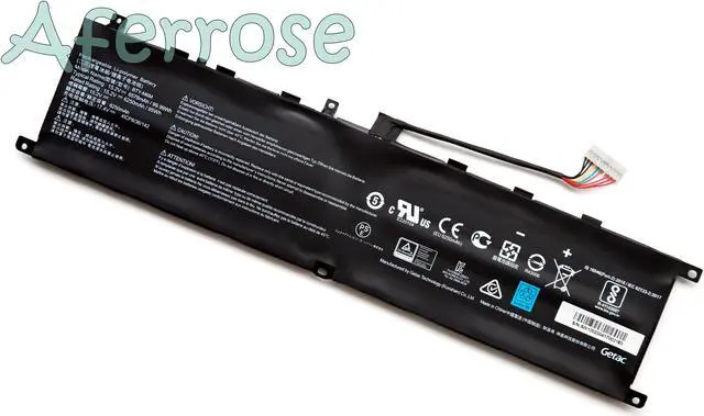 Alt view image 2 of 3 - New BTY-M6M Battery for MSICreator 15 A10SFS A10SE Stealth GE66 GS66 Series 4ICP8/36/142