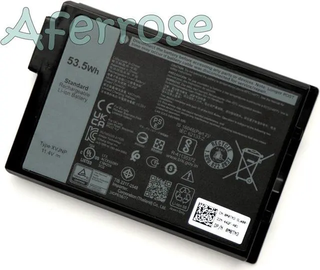 Main image of 53.5Wh New XVJNP Laptop Battery for Latitude 7330 5430 Rugged Series 31CP6/56/77