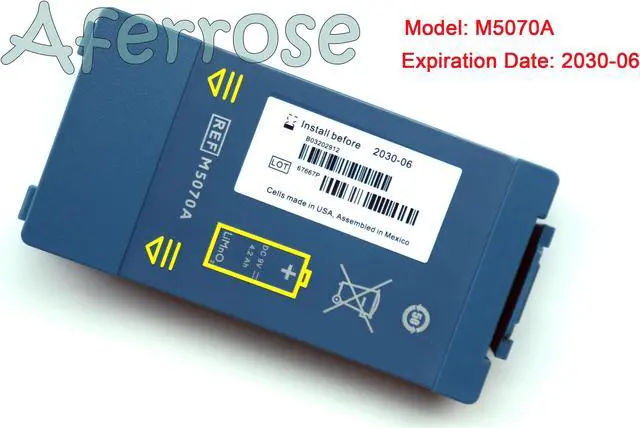 Main image of New M5070A Battery for for Philips HeartStart Home OnSite AED FRx HS1 M5066A M5067A