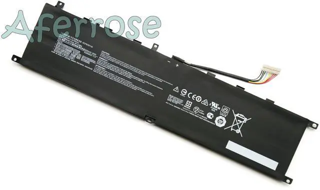 Main image of New BTY-M6M Battery for MSICreator 15 A10SFS A10SE Stealth GE66 GS66 Series 4ICP8/36/142