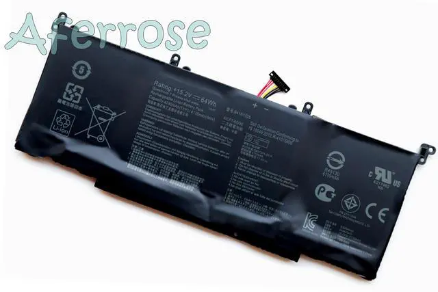 Main image of B41N1526 New Battery For Asus ROG Strix GL502 GL502V GL502VM GL502VS GL502VT AS73 FX502VD FX502VM FX60 FX60VM S5 S5VM ZX60V ZX60VM S5VT6700 Series 4ICP/60/8