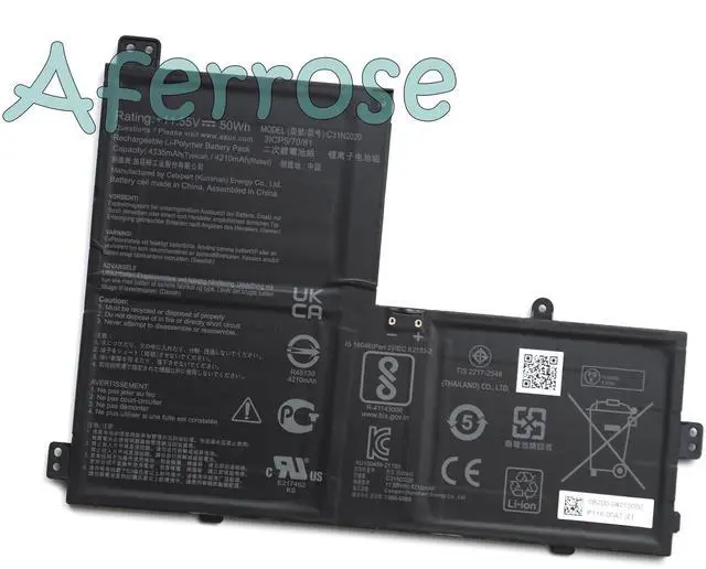 Main image of C31N2020 New Laptop Battery for Asus Chromebook Flip CM1 CM1400FXA-EC0014 CM1400FXA-EC0022 CM1400FXA-EC0023 CM1400FXA-EC0046 Series 3ICP5/70/81