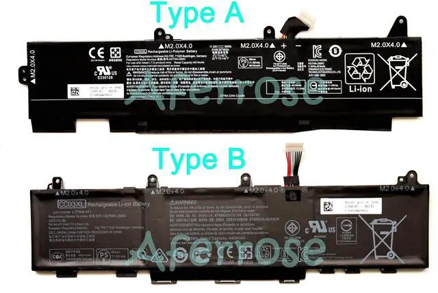 Main image of New CC03XL Battery For HPEliteBook 830 835 840 845 G7 G8 Series L78555-005 Type 2