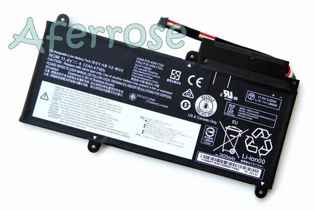 Main image of New 45N1752 45N1753 45N1754 45N1755 45N1756 45N1757 Battery for Lenovo ThinkPad E450 E450C E455 E460 E460C Series