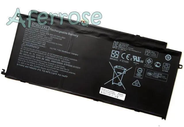 Main image of New CR03XL Battery for HP Envy X2 12-E 12-G 12-E000 12-G000 Series TPN-Q198 HSTNN-LB8D 924844-421 924844-1C1 924961-855