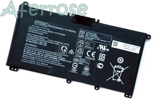 Alt view image 2 of 3 - HT03XL New Battery for HPPavilion 14-CE 14-CF 15-CS 15-DA Series HSTNN-DB8R