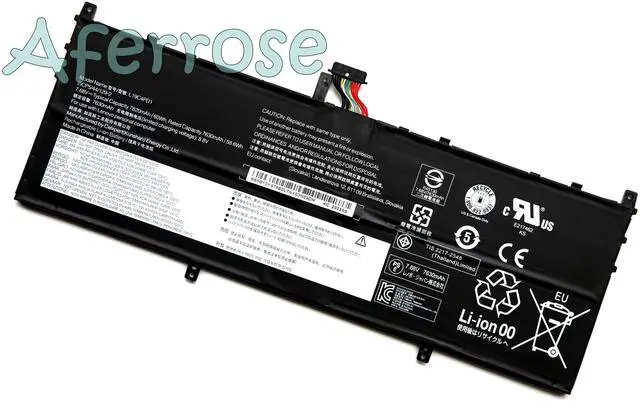 Main image of L19C4PD1 L19D4PD1 L19M4PD1 Battery for Lenovo Yoga C640 C640-13IML 5B10U65275 2ICP5/44/128-2