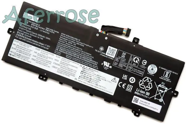Main image of L21B4PD0 L21C4PD0 L21M4PD0 New Laptop Battery for Lenovo ThinkBook 13s G4 ARB IAP / ThinkBook 13x G2 IAP / ThinkBook Plus G4 IRU Series SB11D96866 5B11D96864