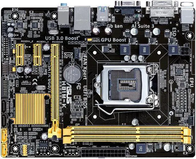 Main image of New Motherboard For Asus H81M-K1150 DDR3 Big Board