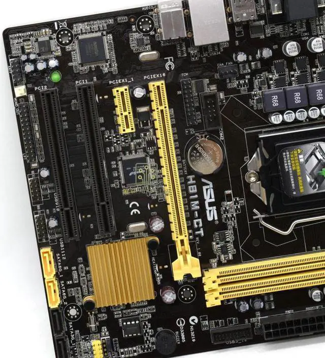 Alt view image 2 of 7 - New Motherboard For Asus H81M-K1150 DDR3 Big Board