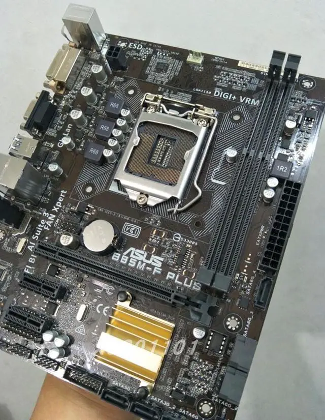 Alt view image 4 of 4 - New For ASUS B85M-GAMER supports dual channel with HDMI support 1150
