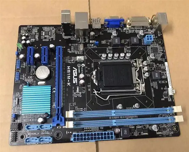Main image of New Motherboard For Asus H61M-K LGA1150 DDR3