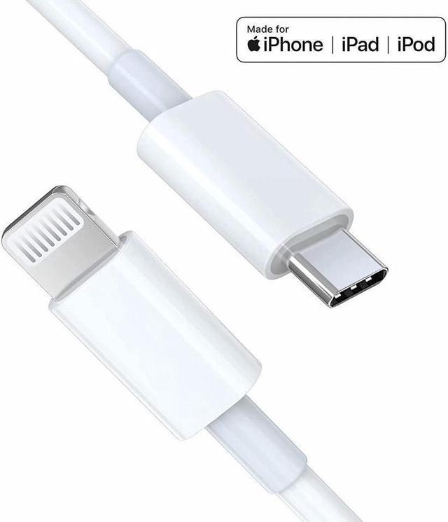 Newer USB C-Lightning iPhone 14/13/12/11 Pro Data sync Charging Cable  support 20W PD Charge 3FT