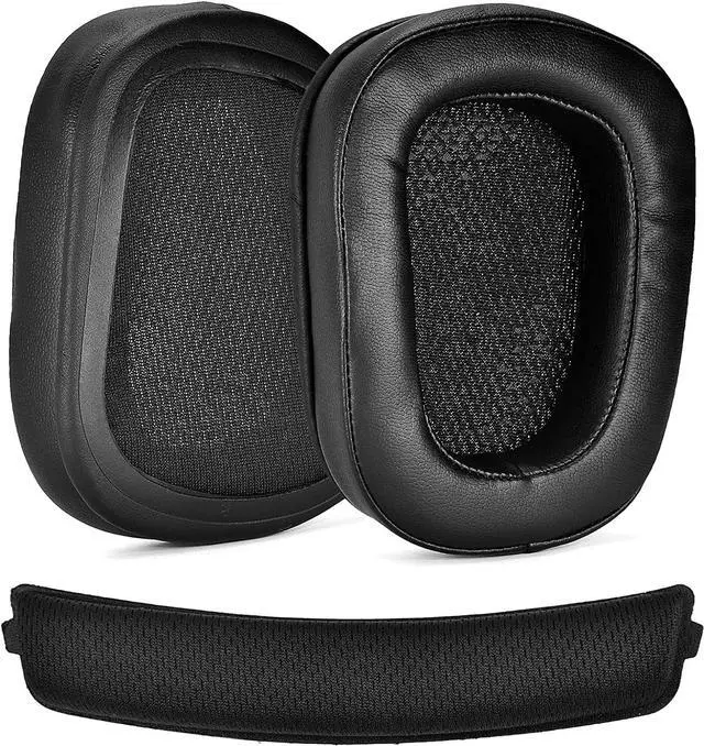 Main image of Headset Earpads Replacement For Logitech G231, G533, G633, G635, G933, G935 Headphones Ear Pads Cover with headband