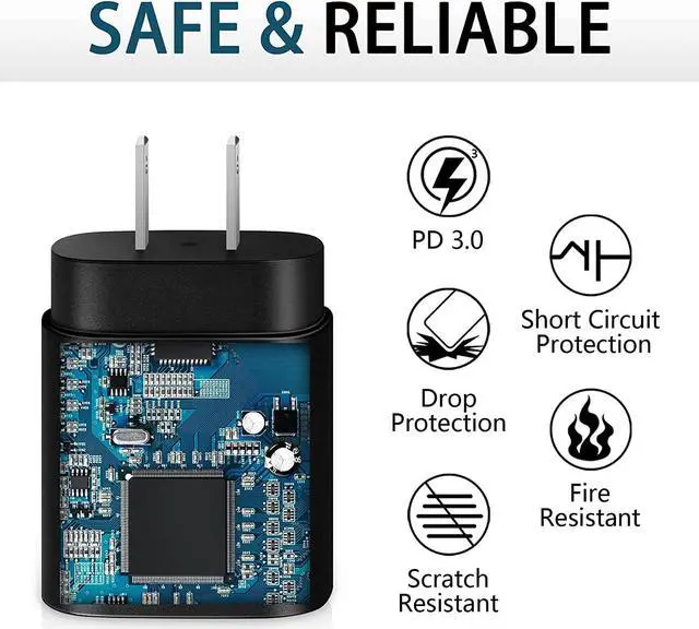 Alt view image 2 of 6 - Type USB C Charger, 25W Samsung Super Fast Charger with Type C Charger Cable 3ft Type C Charger Fast Charging for Samsung Galaxy S23 Ultra/S23/S23+/S22/S22 Ultra/S22+/S21 Ultra/S20 Ultra/Note 20