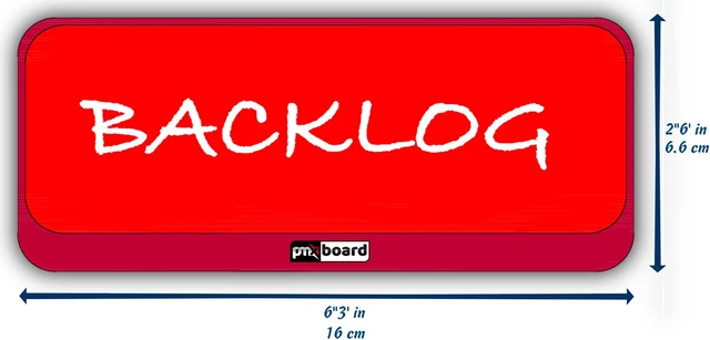 Alt view image 3 of 8 - PMXBOARD Column Headline Magnetic Cards, 7 Pack, Magnetic Column Header Cards for Kanban, Scrum and Lean Agile Boards