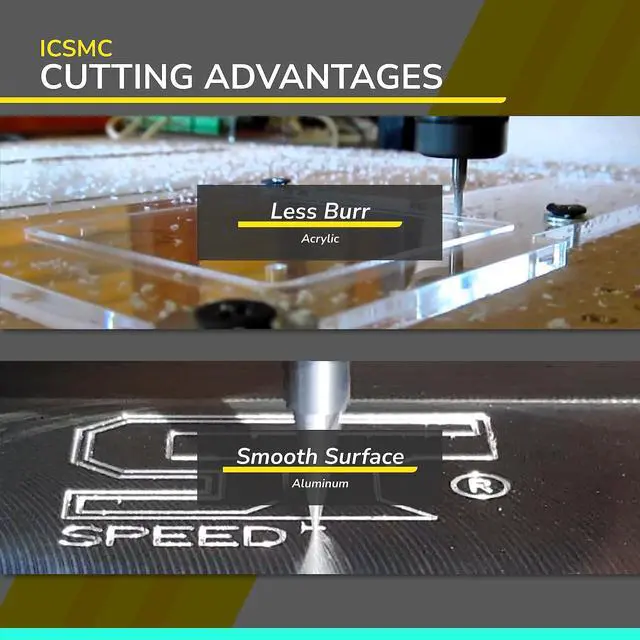 Alt view image 6 of 7 - SPEED TIGER ICARVE Carving Router Bit Set - 4 Piece - 60 & 90 Degree V Groove, 15° Detail Carving Liner, 20° Flat Tip Profile Bit - Made in Taiwan