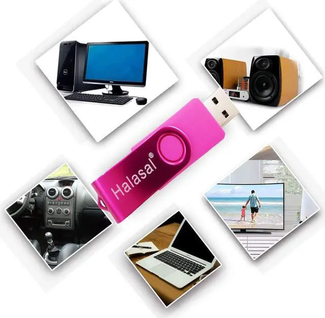 Alt view image 5 of 6 - Halasal 5PACK*32GB USB Flash Drive  halasal USB Memory Stick 4GB 8GB 16GB 32GB 64GB Pendrive Mobile U Disk Photography Gifts(5pack)