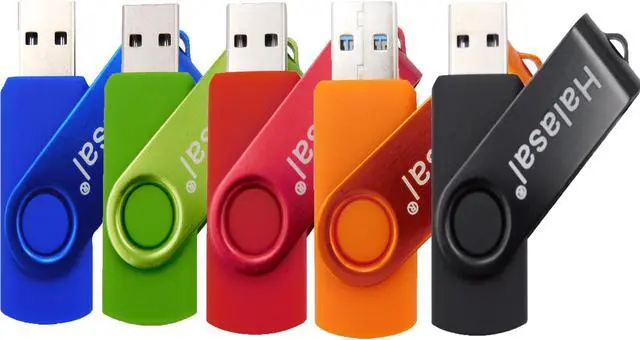 Main image of USB flash drive 5PCAK 32GB colorful memory stick  video  storage  thumb drives for homework