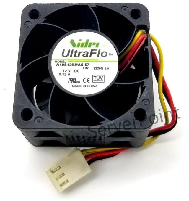 Main image of for W40S12BMA5-57 T07 DC12V 0.12A 4028 4CM 40mm 40x40x28mm 4pin Cooling Fan