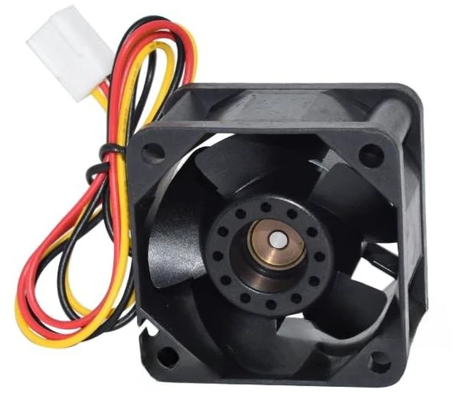 Alt view image 2 of 3 - For SANYO 109P0412H3023 0.28A 4CM 4028 12V 40*40*28mm 3 Pins Computer Cooling Fan