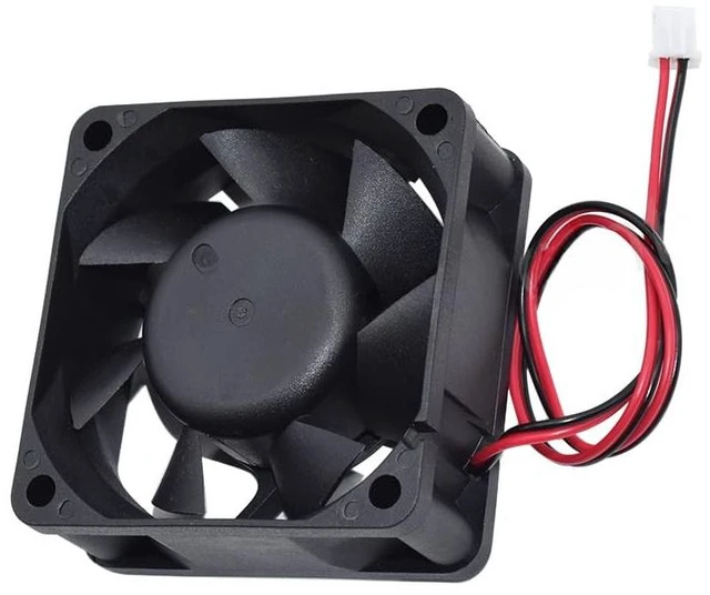 Alt view image 2 of 3 - For D60SH-12 DC12V 0.18A 2 Wires 2 Pins 6CM 60*60*25mm Case Fan Cpu Cooler