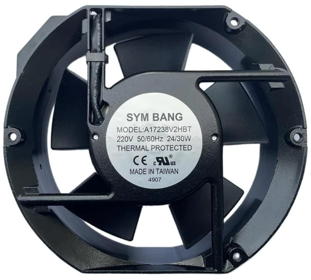 Main image of New A17238V2HBT 220V 50/60Hz 24/30W 172*150*51mm Cooling Fan