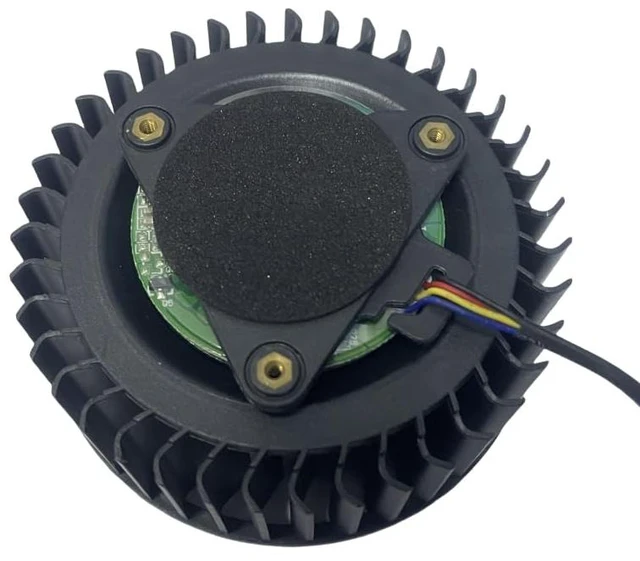 Alt view image 4 of 6 - New Cooler DC12V 1.20A 75mm Four Pins Cooling Fan PLB07525B12HH MSI RX Vega 56 8GB /RX Vega 64 8GB Video Card Fan