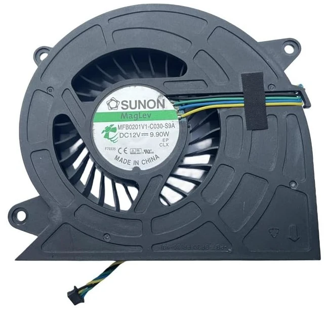 Main image of MFB0201V1-C030-S9A P/N 00KT209 New DC12V 9.9W CPU Notebook 4-Wire Cooling Fan for Lenovo AIO A7300 400V310z A5000 V530-22IC Y910