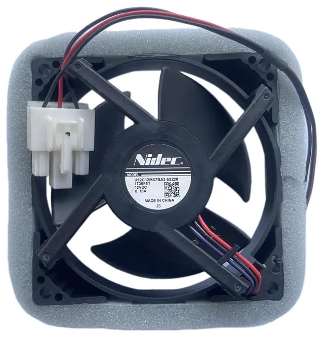 Main image of New U92C12MS7BA3-52 DC12V 0.10A 9CM 3-Pin Cooling Fan