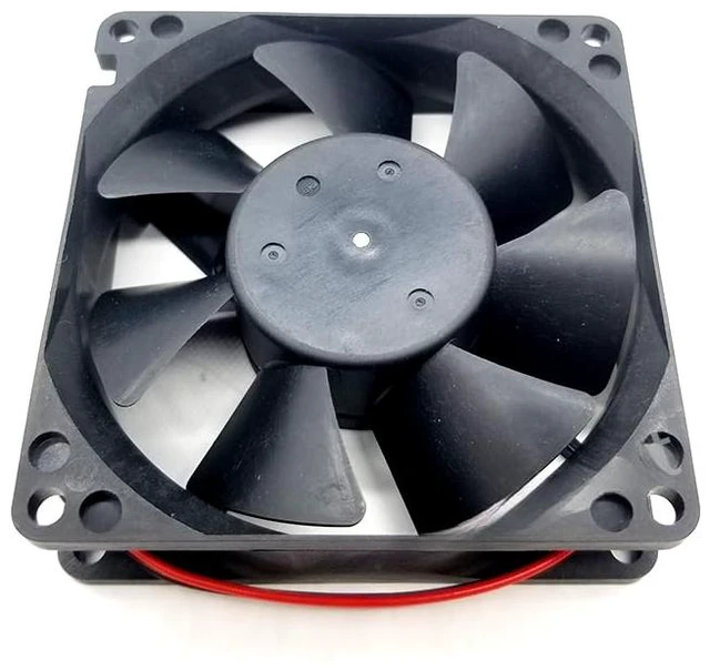 Alt view image 2 of 2 - for TA300DC M33406-16 Server Cooler Fan DC 12V 0.29A 80 * 80 * 25mm 2-Wire