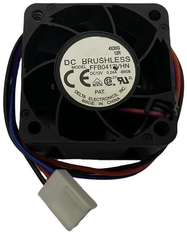 Main image of FFB0412VHN 40 * 40 * 28MM 0.24A 4028 12V Three Lines Square Fan for Delta Electronics DC Brushless Cooling Fan