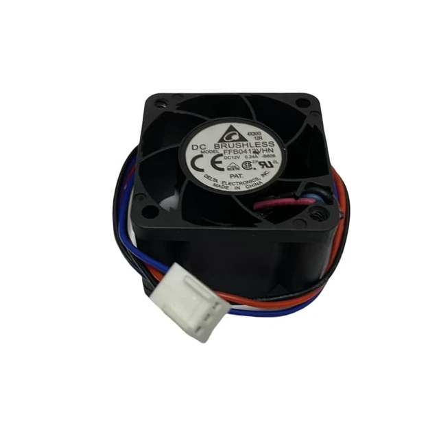Alt view image 2 of 6 - FFB0412VHN 40 * 40 * 28MM 0.24A 4028 12V Three Lines Square Fan for Delta Electronics DC Brushless Cooling Fan