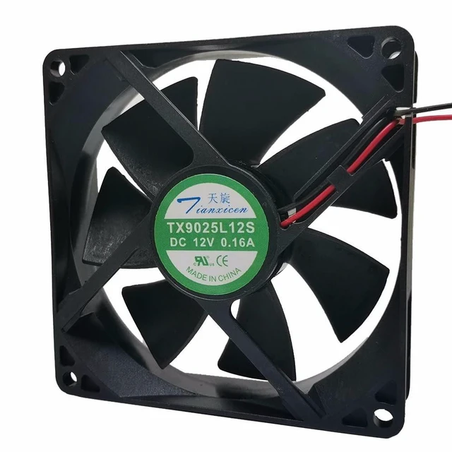 Alt view image 2 of 6 - for TX9025L12S 12V 0.16A 9CM 9025 Cooling Fan 9 Cm