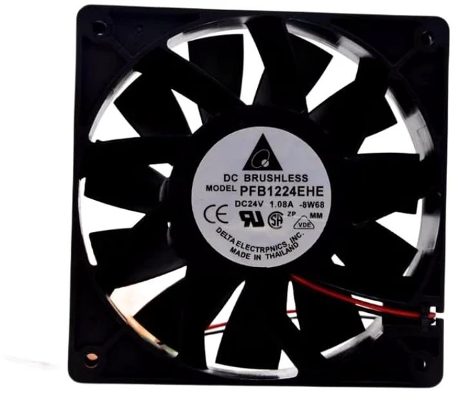 Main image of For Delta PFB1224EHE 12CM 120*120*38mm 24V 1.08A Two Lines Inverter Fan