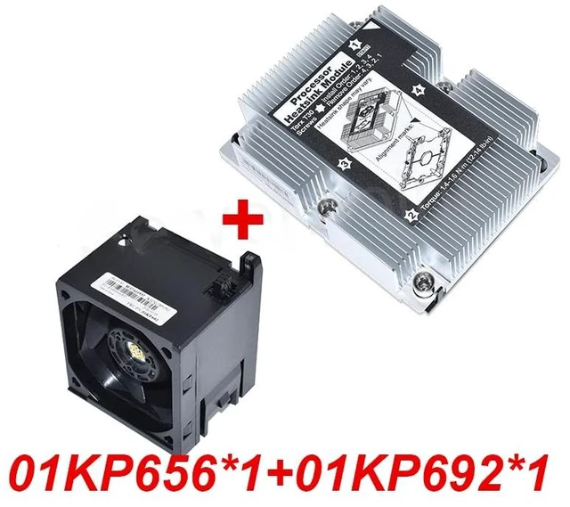 Alt view image 2 of 2 - New Heatsink 01KP656 & Cooling Fan 01KP692 for Thinksystem SR650 SR658 SR630 SR530 SR860 SR850 Server (Cooling Fan+Heatsink)