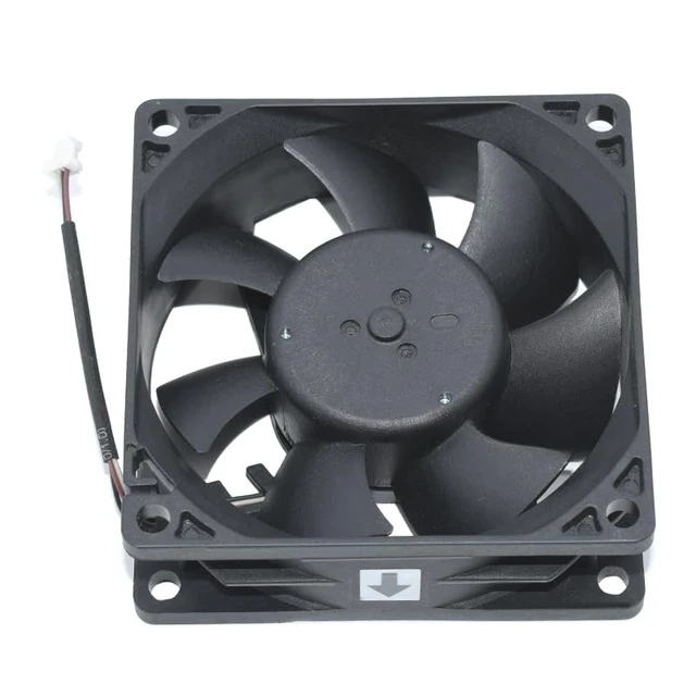 Alt view image 2 of 6 - New for Delta AUB0712H-C DC 12V 0.29A 70 * 70 * 25mm 3-Wire Server Cooler Fan Square Cooling