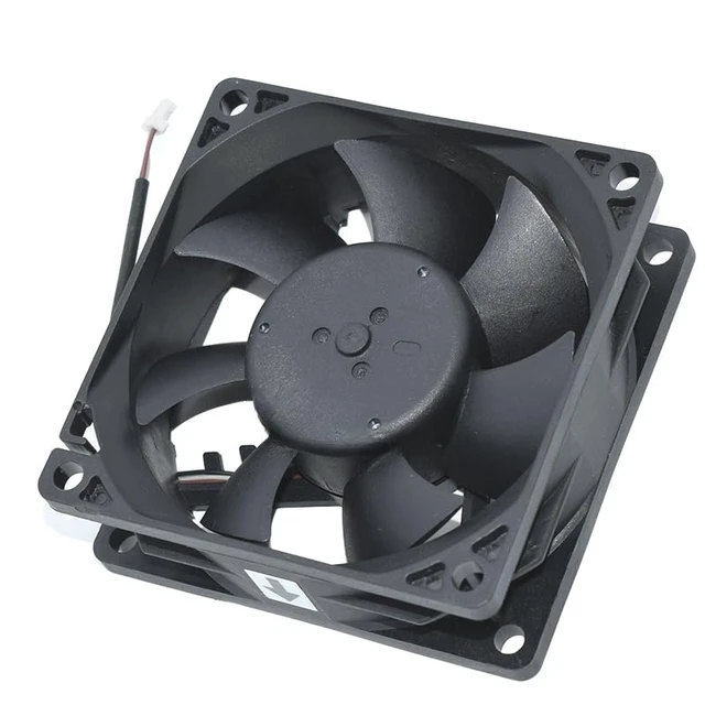 Alt view image 4 of 6 - New for Delta AUB0712H-C DC 12V 0.29A 70 * 70 * 25mm 3-Wire Server Cooler Fan Square Cooling