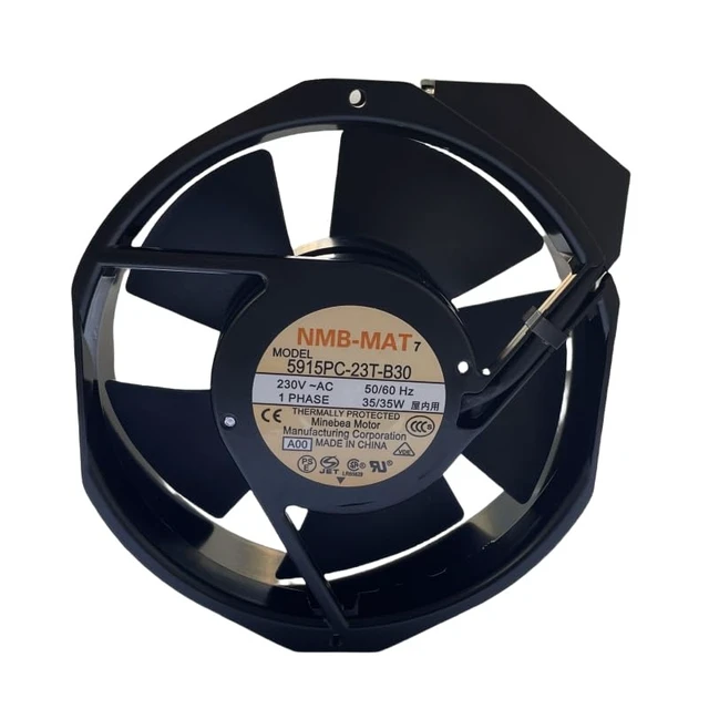 Alt view image 2 of 6 - New for NMB-MAT 5915PC-23T-B30 A00/B00 AC 230V 35W 170*150*38mm Server Cooler Fan