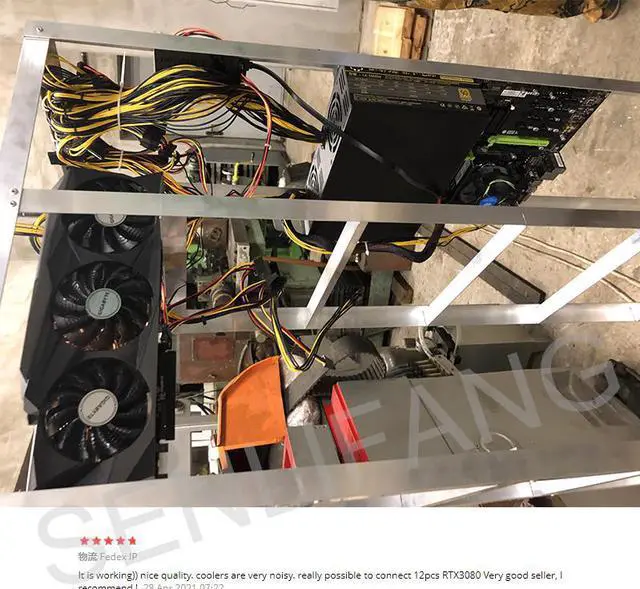 Alt view image 7 of 8 - 3600W ATX PSU Power Supply Bitcoin Miners PSU PC Power Supply 12 Card Miner Mining Rig 110-240V Pico PSU BTC ETC Power Mining