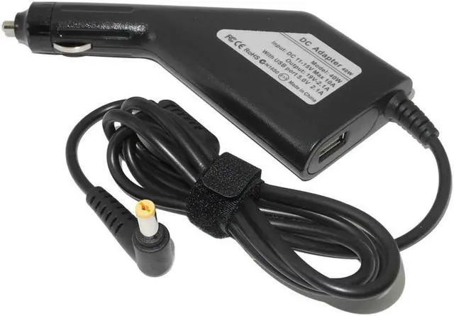 Main image of 19V 40W DC Car Charger Power Adapter for Aspire V3-572 V5 MS2360 MS2361 V5-121 V5-122 V5-123 V5-131 V5-132 V5-171 Laptop