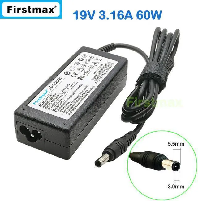 Main image of 19V 3.16A AC power adapter for charger S410 SA11 SA20 SA21 SA31 SA41 SE11 SE20 SE21 SE31 Sens 10 Sens 8 SF310 SF311