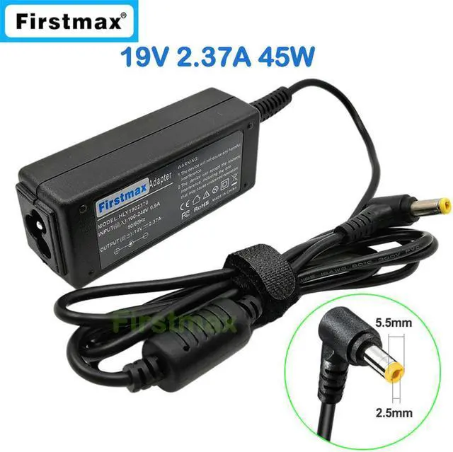 Main image of 19V 2.37A laptop AC adapter charger for Toshiba Satellite Radius 14 E45-B4100 E45-B4200 E45T-B4106 E45T-B4300 E45W-C4200