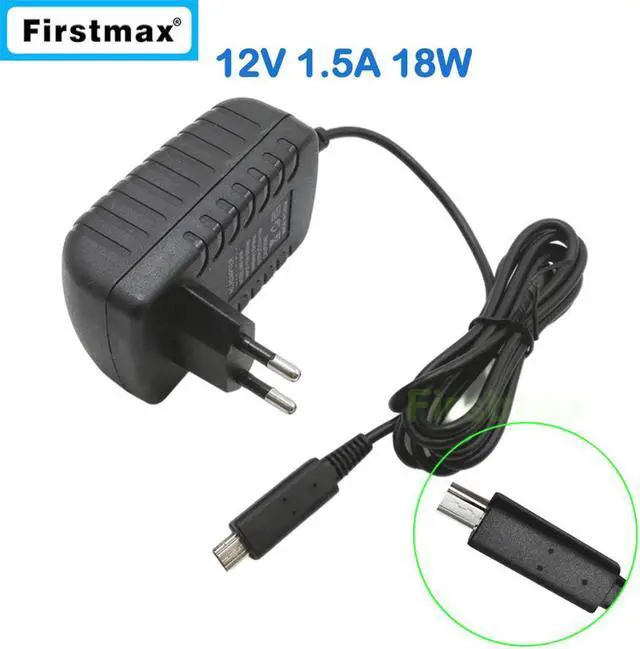 Main image of 12V 1.5A AC power adapter ADP-18TB A AP.01801.002 AP.01807.001 for Iconia Tab A700 A701 A510 A511 tablet charger EU plug